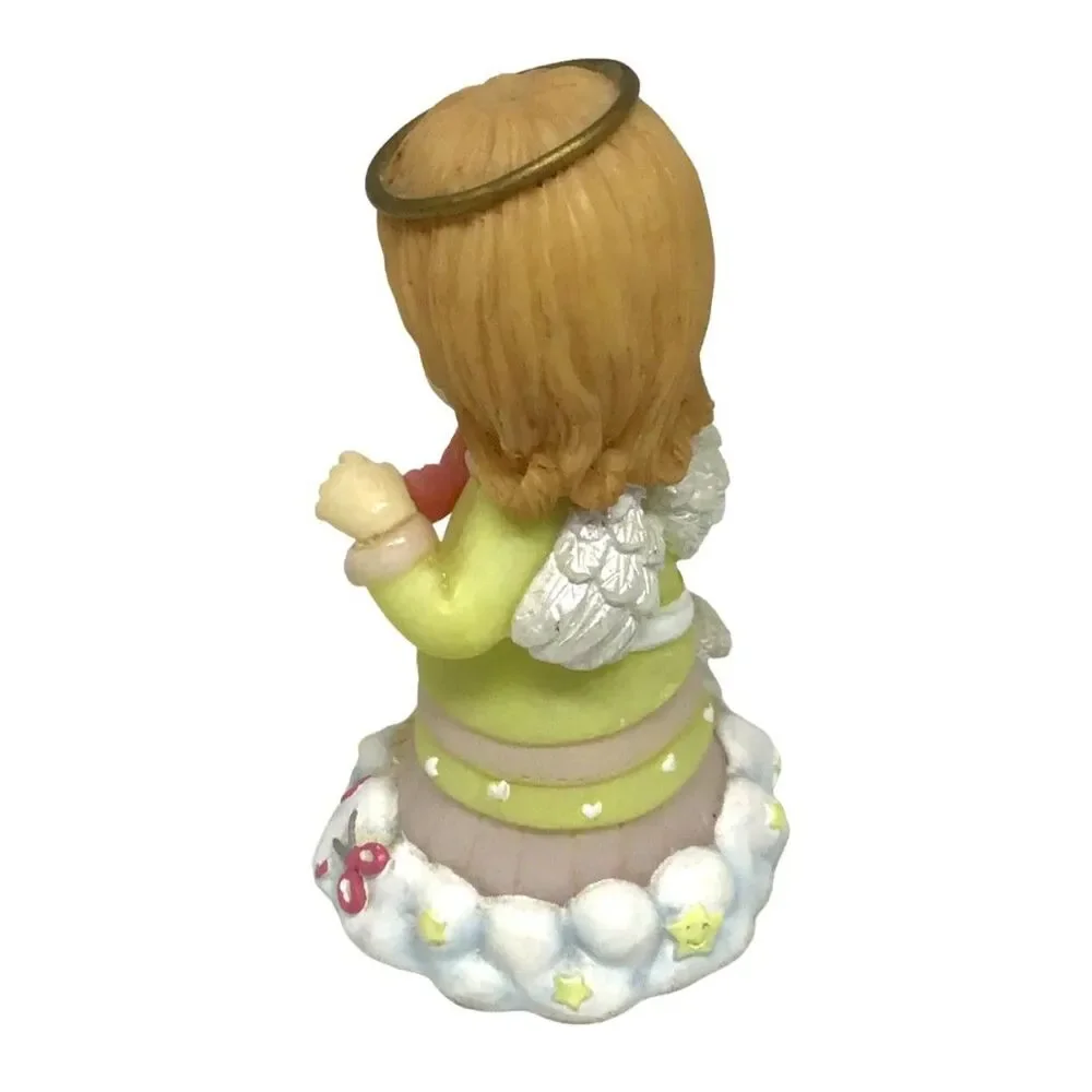 Whispers Heaven Friendship Starts Loving Hearts Figurine Angel Valentine Love